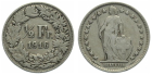 1/2 Franken 1916 B